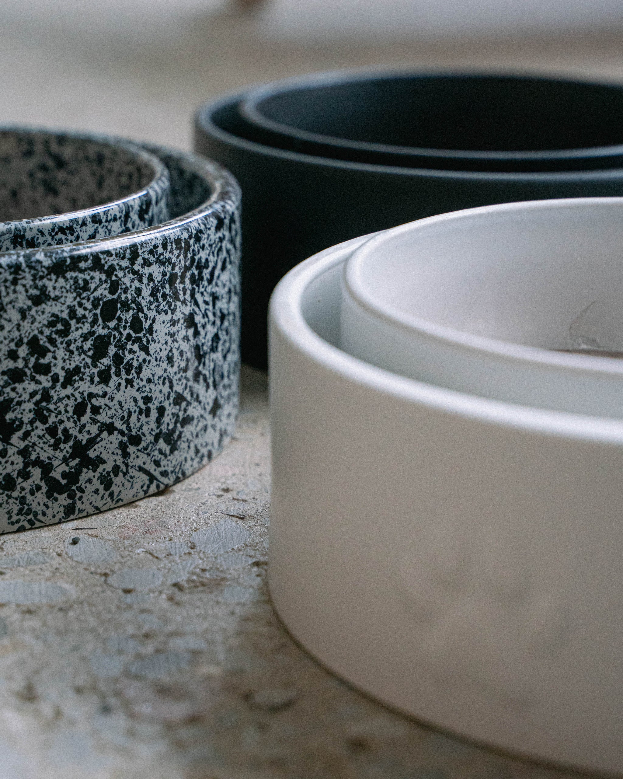 White Ceramic Dog Bowl – dexypaws